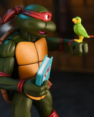 Action Figure Teenage Mutant Ninja - Ultimate Raphael Is Cool But Rude VHS Style 