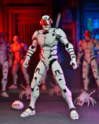 Action Figure Teenage Mutant Ninja Turtles - The Last Ronin - Ultimate Elite Synja Patrol Robot 