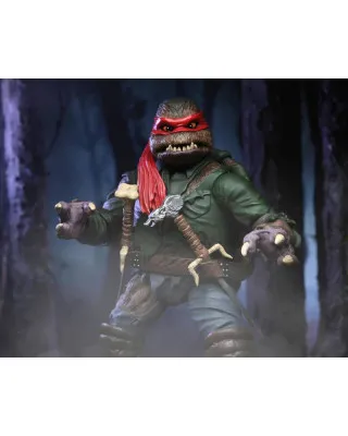Action Figure Universal Monsters x Teenage Mutant Ninja Turtles - Raphael as The Wolfman 