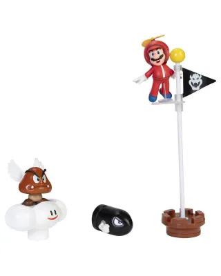 Action Figure World of Nintendo - Super Mario - Diorama Set Cloud 