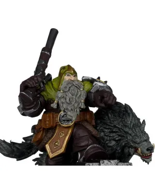 Action Figure World of Warcraft - Dwarf Hunter Beast Master Marksman 