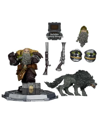 Action Figure World of Warcraft - Dwarf Hunter Beast Master Marksman 