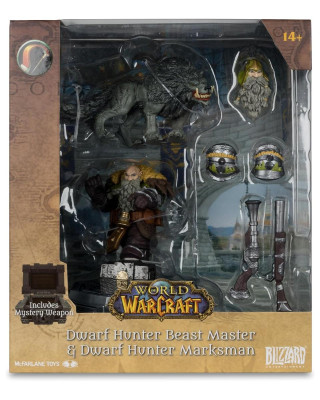 Action Figure World of Warcraft - Dwarf Hunter Beast Master Marksman 
