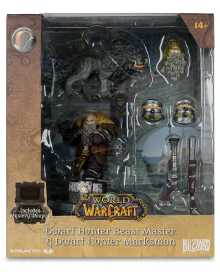 Action Figure World of Warcraft - Dwarf Hunter Beast Master Marksman 