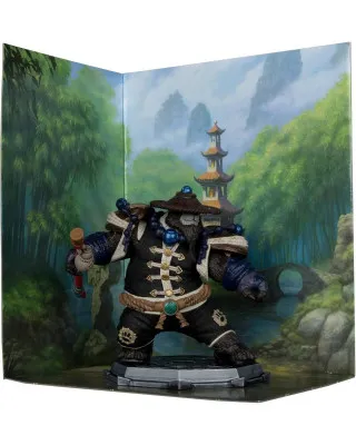 Action Figure World of Warcraft - Pandaren Monk & Pandaren Rogue 
