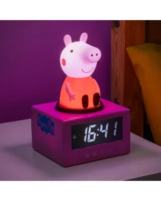 Alarm Sat Paladone Peppa Pig - Alarm Clock with Light 