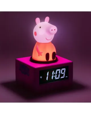 Alarm Sat Paladone Peppa Pig - Alarm Clock with Light 