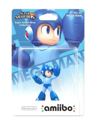 Amiibo Super Smash Bros - Mega Man No. 27 