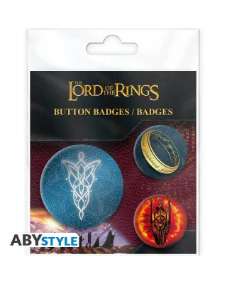 Badge AbyStyle - Lord Of The Rings - Middle Earth - Badge Pack 