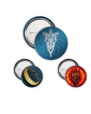 Badge AbyStyle - Lord Of The Rings - Middle Earth - Badge Pack 