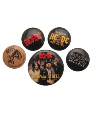 Bedževi AC/DC - Badge Pack 