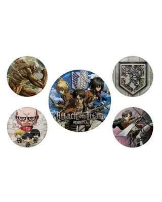 Bedževi Attack On Titan ( Season 3 ) - Badge Pack 