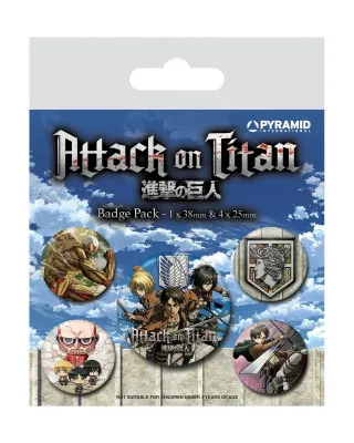 Bedževi Attack On Titan ( Season 3 ) - Badge Pack 