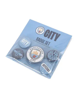 Bedževi FC Manchester City - Badge Pack 