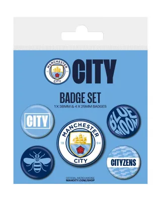 Bedževi FC Manchester City - Badge Pack 