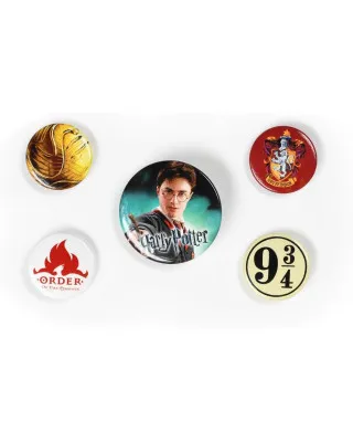 Bedževi Harry Potter Gryffindor - Badge Pack 