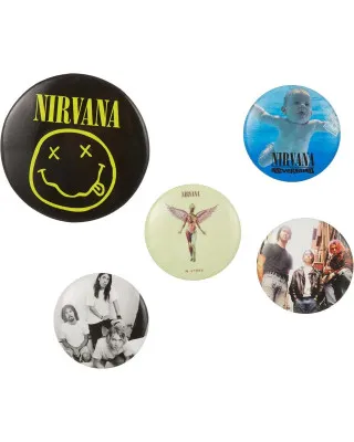 Bedževi Nirvana - Badge Pack 