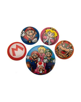 Bedževi Super Mario - Badge Pack 