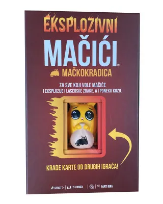 Društvena igra Eksplozivni Mačići - Mačkokradica 
