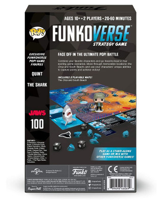 Board Game Jaws - FunkoVerse Strategy Game (Quint The Shark) 