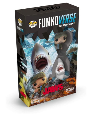 Board Game Jaws - FunkoVerse Strategy Game (Quint The Shark) 