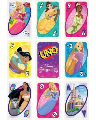 Društvena igra Mattel UNO - Disney Princess - Card Game 