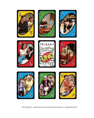Društvena igra Mattel UNO - F.R.I.E.N.D.S. - Card Game 