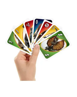 Društvena igra Mattel UNO - Jurassic World 3- Card Game 