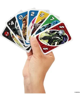 Društvena igra Mattel UNO - The Amazing Spiderman - Card Game 