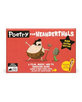 Društvena igra Poetry for Neanderthals - POP Culture Edition 