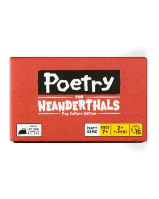 Društvena igra Poetry for Neanderthals - POP Culture Edition 