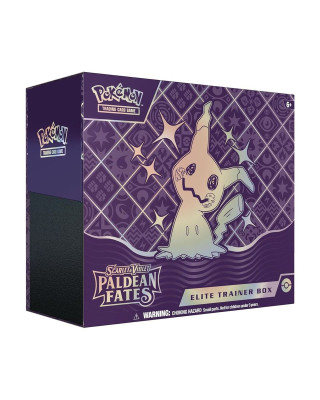 Board Game - Pokemon - Scarlet & Violet - Paldean Fates - Elite Trainer Box 