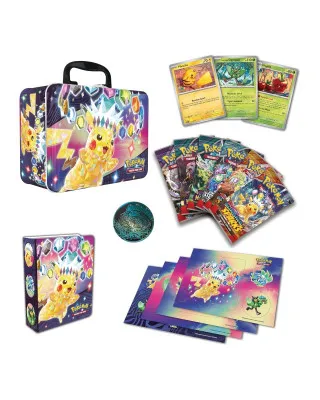 Društvena igra - Pokemon TCG - Pikachu Collectors Chest (6 Booster Packs) 