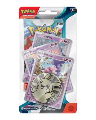 Društvena igra - Pokemon - TCG Scarlet & Violet - Paradox Rift - Premium Checklane Blister 