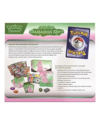 Društvena igra - Pokemon - TCG Scarlet & Violet - Paradox Rift Elite Trainer Box 