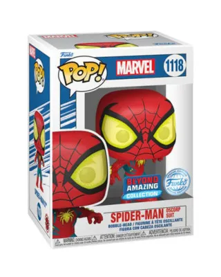 Bobble Figure Marvel - Spider-Man Beyond Amazing POP! - Spider-Man Oscorp Suit 
