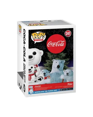 Bobble Figure AD Icons - Coca-Cola POP! - Coca-Cola Polar Bear with Cub 