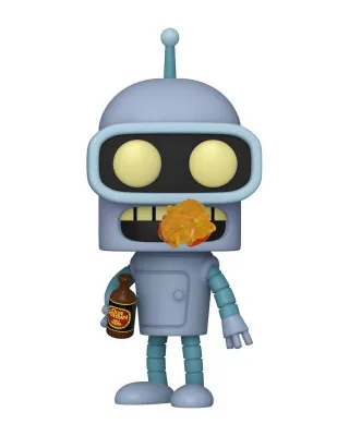 Bobble Figure Animation - Futurama POP! - Bender - Glow in the Dark 
