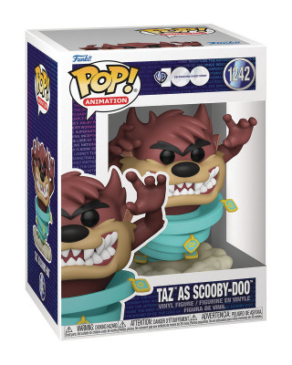 Bobble Figure Animation - Warner Bros 100th Anniversary POP! - Taz as Scooby-Doo 