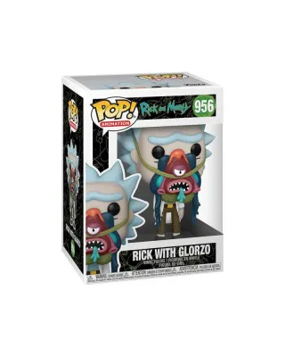 Bobble Figure Animation - Rick & Morty POP! - Rick With Glorzo 