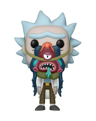Bobble Figure Animation - Rick & Morty POP! - Rick With Glorzo 
