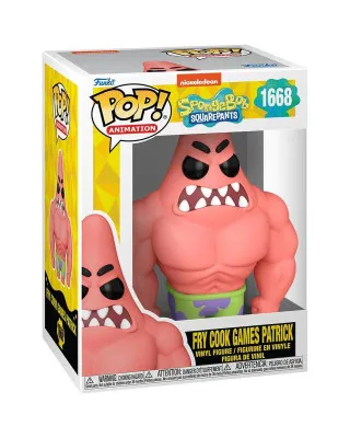 Bobble Figure Animation - SpongeBob Squarepants POP! - Fry Cook Games Patrick 