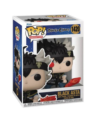 Bobble Figure Anime - Black Clover POP! - Black Asta 