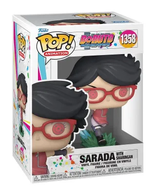 Bobble Figure Anime - Boruto - Naruto Next Generation POP! - Sarada with Sharingann 