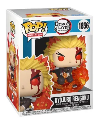 Bobble Figure Anime - Demon Slayer Kimetsu no Yaiba POP! - Kyojuro Rengoku #1856 