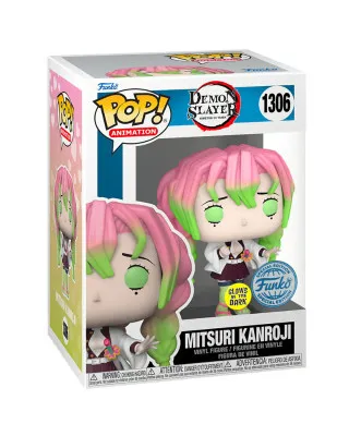 Bobble Figure Anime - Demon Slayer Kimetsu no Yaiba POP! - Mitsuri Kanroji - Glows in the Dark 