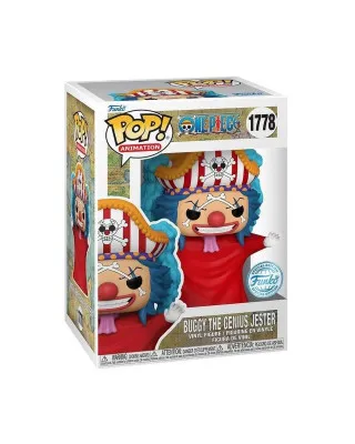 Bobble Figure Anime - One Piece POP! - Buggy the Genius Jester 