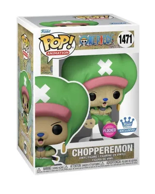 Bobble Figure Anime - One Piece POP! - Chopperemon (Flocked) - Special Edition 
