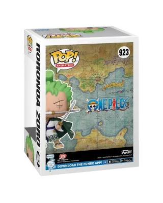 Bobble Figure Anime - One Piece POP! - Roronoa Zoro  #923 - Glows in the Dark - Special Edition 