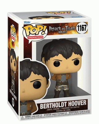 Bobble Figure Anime - Attack on Titan POP! - Bertholdt Hoover 